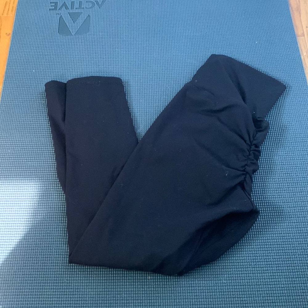 Leggings with scrunch